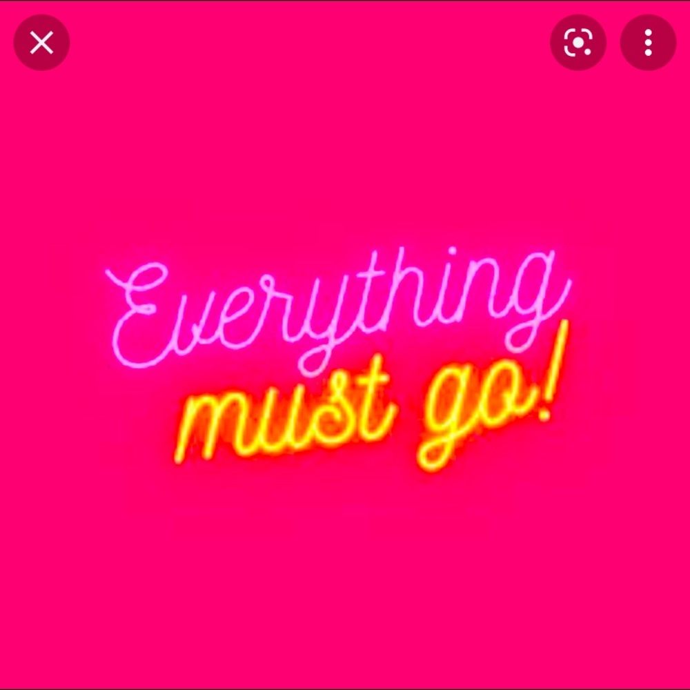 Everything must go, send me your offers!